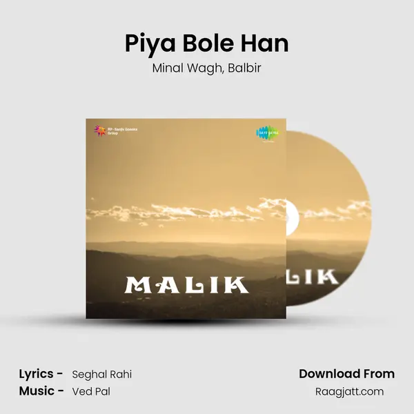 Piya Bole Han - Minal Wagh album cover 