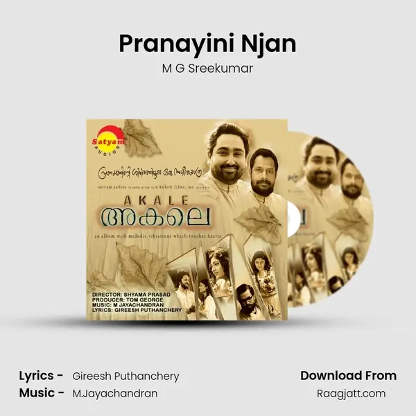 Pranayini Njan - M G Sreekumar album cover 