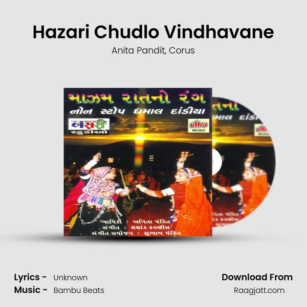 Hazari Chudlo Vindhavane - Anita Pandit album cover 