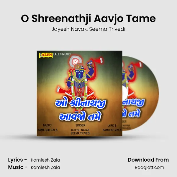 O Shreenathji Aavjo Tame - Jayesh Nayak album cover 