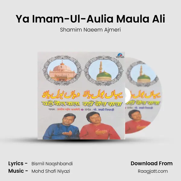 Ya Imam-Ul-Aulia Maula Ali - Shamim Naeem Ajmeri album cover 