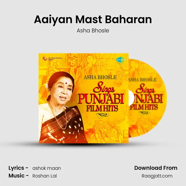 Aaiyan Mast Baharan - Asha Bhosle album cover 