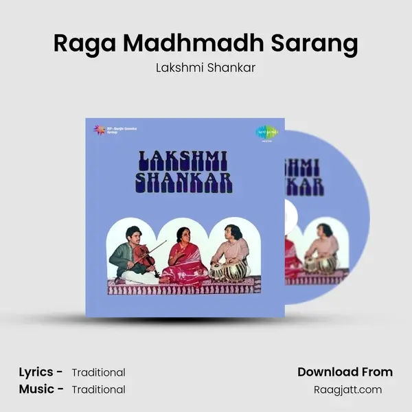 Raga Madhmadh Sarang - Lakshmi Shankar album cover 