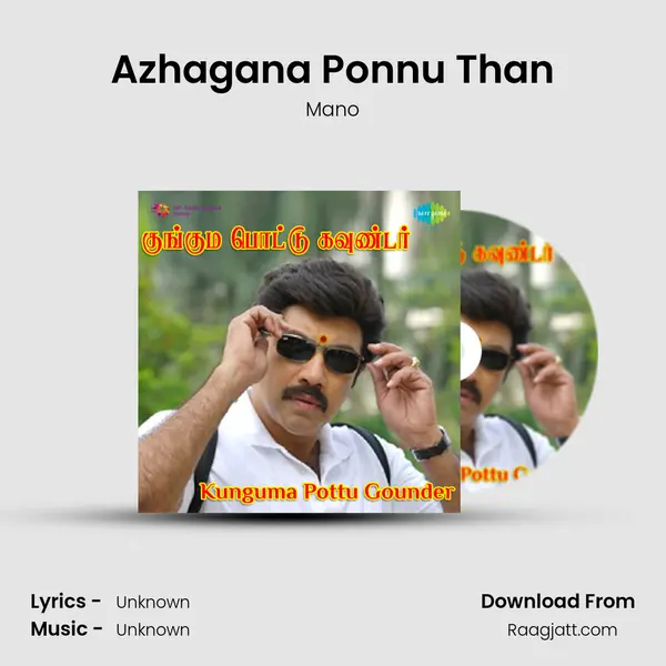 Azhagana Ponnu Than - Mano album cover 