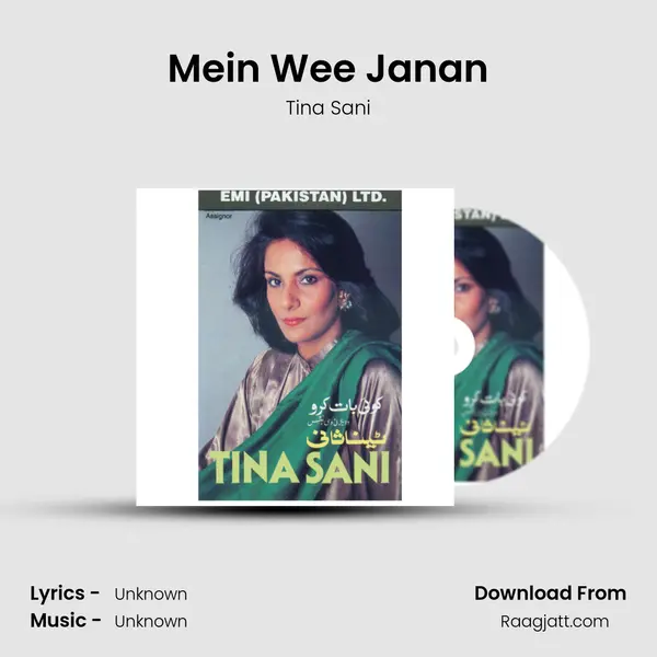 Mein Wee Janan - Tina Sani album cover 