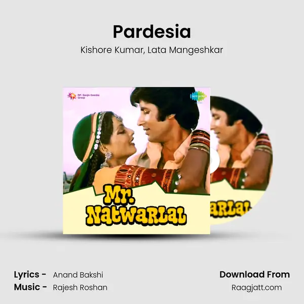 Pardesia - Kishore Kumar album cover 