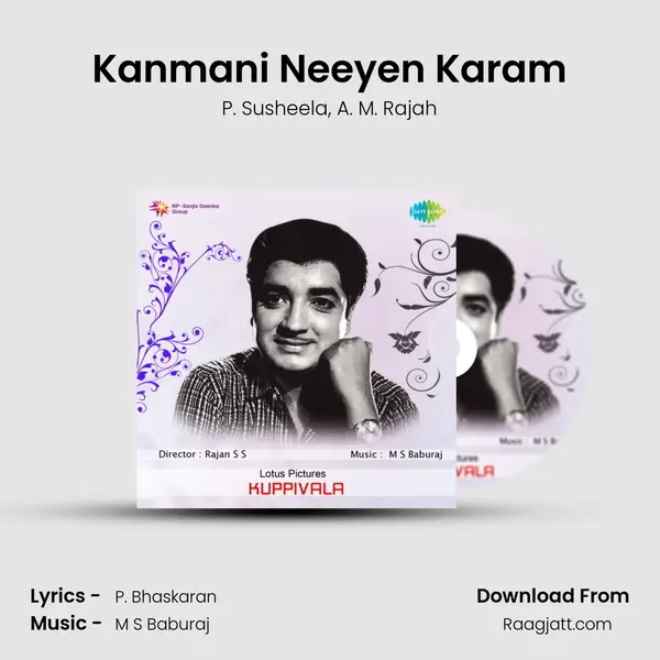 Kanmani Neeyen Karam - P. Susheela album cover 