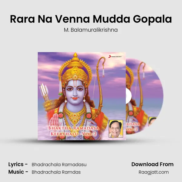 Rara Na Venna Mudda Gopala - M. Balamuralikrishna album cover 