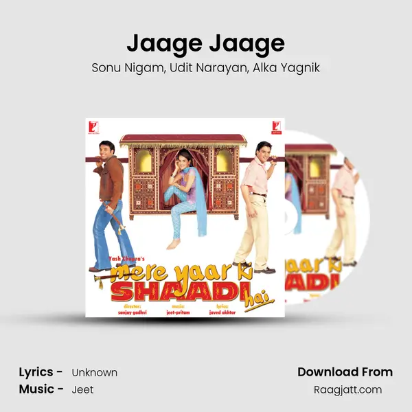 Jaage Jaage - Sonu Nigam album cover 