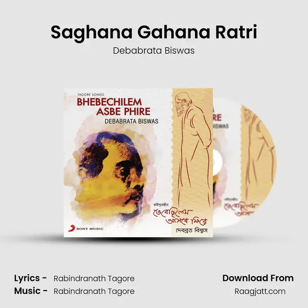 Saghana Gahana Ratri - Debabrata Biswas album cover 