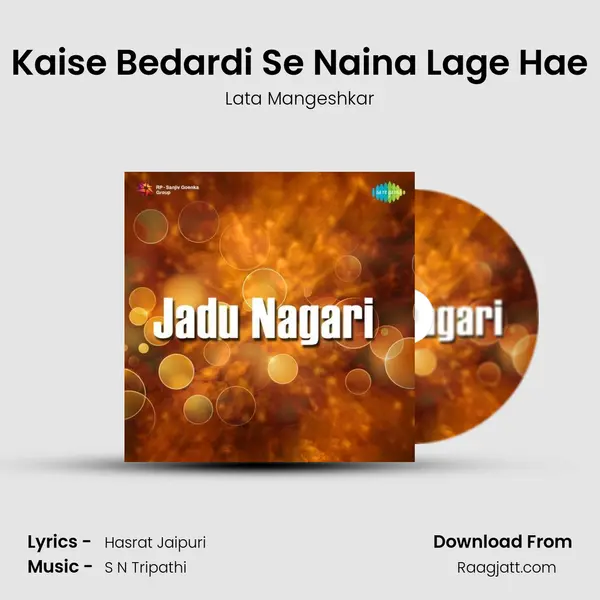 Kaise Bedardi Se Naina Lage Hae - Lata Mangeshkar album cover 