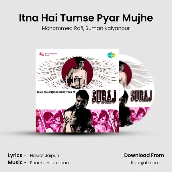 Itna Hai Tumse Pyar Mujhe - Mohammed Rafi album cover 