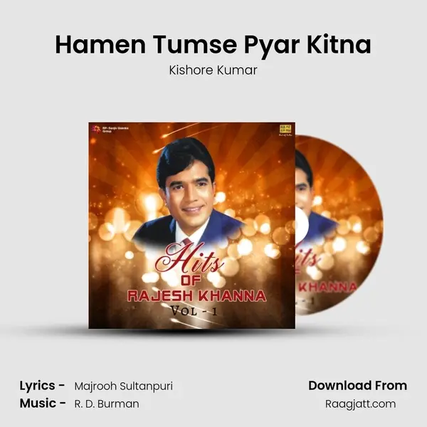 Hamen Tumse Pyar Kitna - Kishore Kumar album cover 