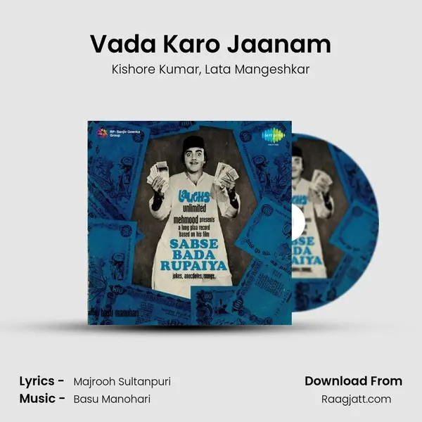 Vada Karo Jaanam - Kishore Kumar album cover 