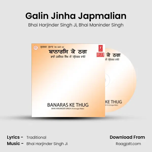 Galin Jinha Japmalian - Bhai Harjinder Singh Ji album cover 