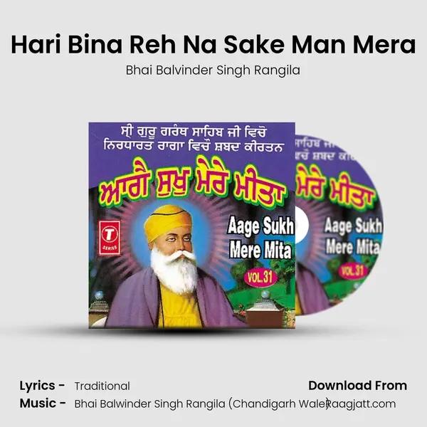 Hari Bina Reh Na Sake Man Mera - Bhai Balvinder Singh Rangila album cover 