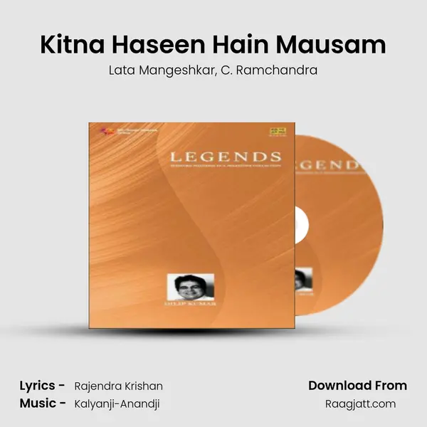 Kitna Haseen Hain Mausam - Lata Mangeshkar album cover 