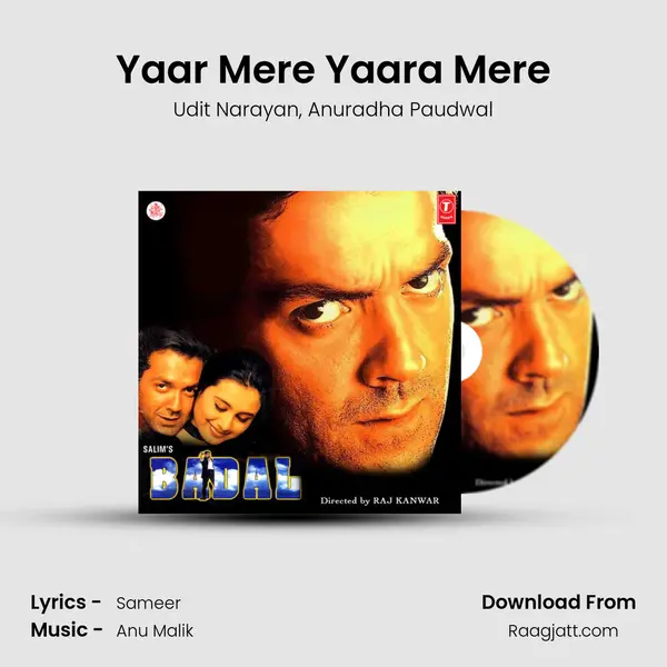 Yaar Mere Yaara Mere - Udit Narayan mp3 song