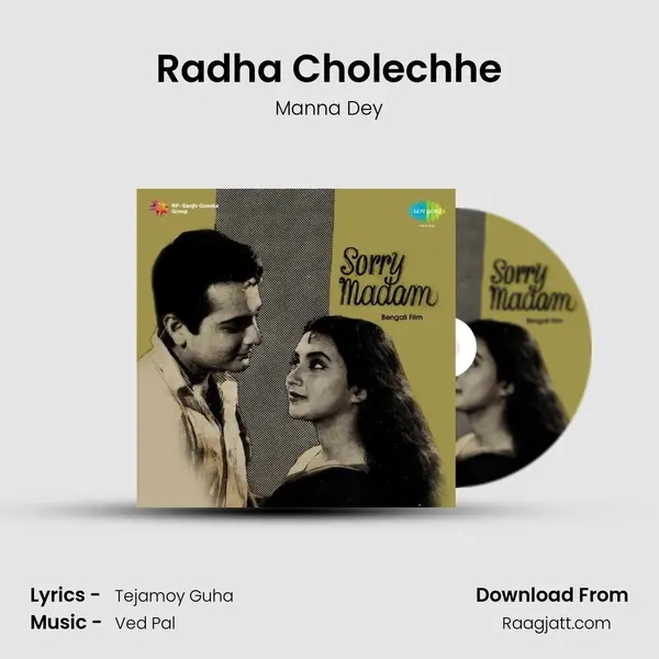 Radha Cholechhe - Manna Dey album cover 