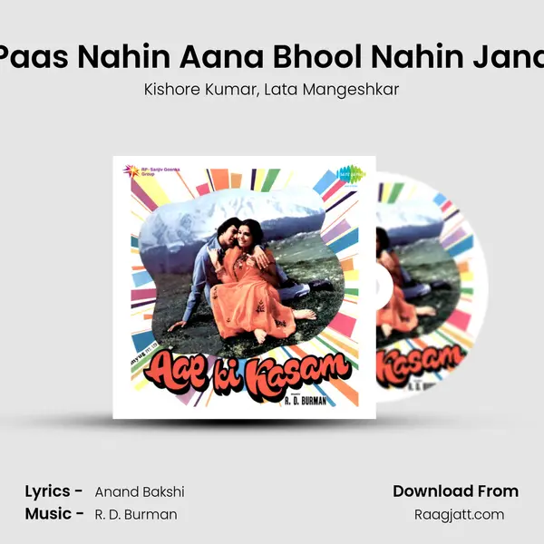 Paas Nahin Aana Bhool Nahin Jana - Kishore Kumar album cover 