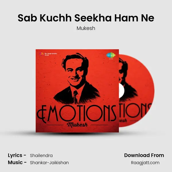 Sab Kuchh Seekha Ham Ne - Mukesh album cover 