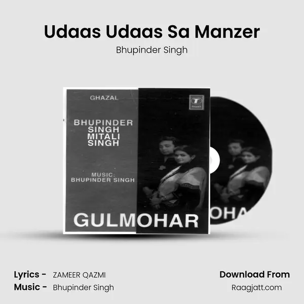 Udaas Udaas Sa Manzer - Bhupinder Singh album cover 