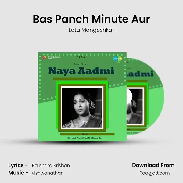 Bas Panch Minute Aur - Lata Mangeshkar album cover 