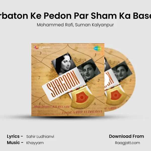 Parbaton Ke Pedon Par Sham Ka Basera mp3 song