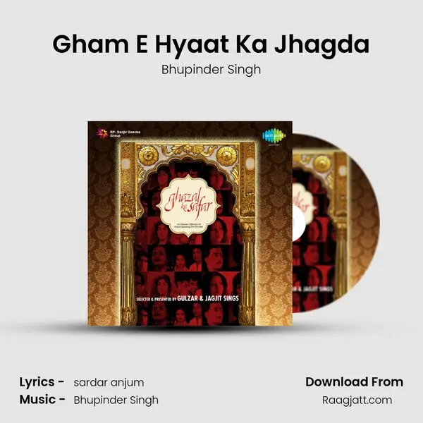 Gham E Hyaat Ka Jhagda - Bhupinder Singh album cover 