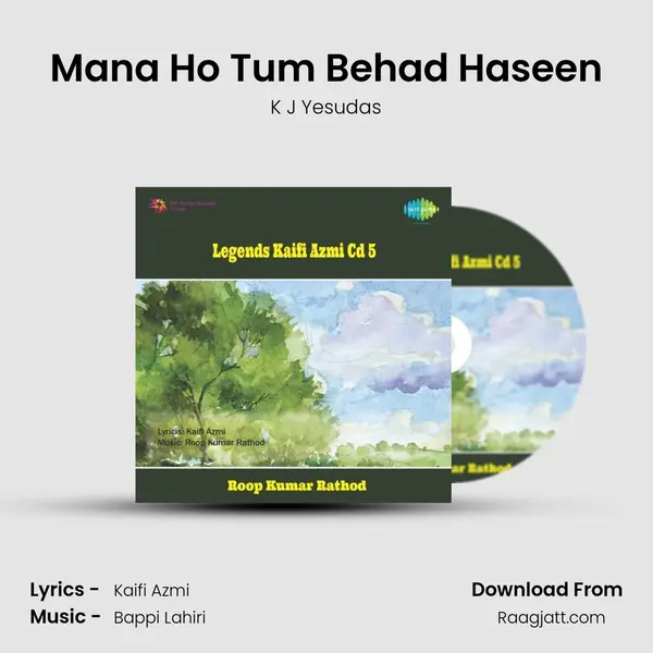 Mana Ho Tum Behad Haseen - K J Yesudas album cover 