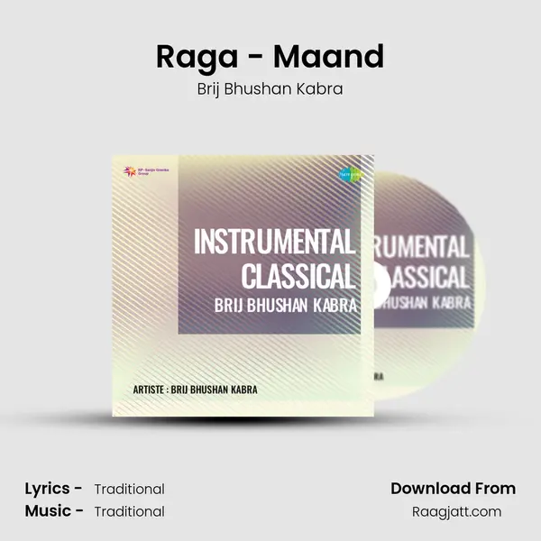 Raga - Maand - Brij Bhushan Kabra album cover 