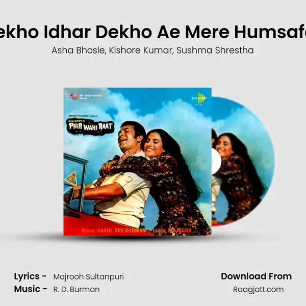 Dekho Idhar Dekho Ae Mere Humsafar - Asha Bhosle album cover 