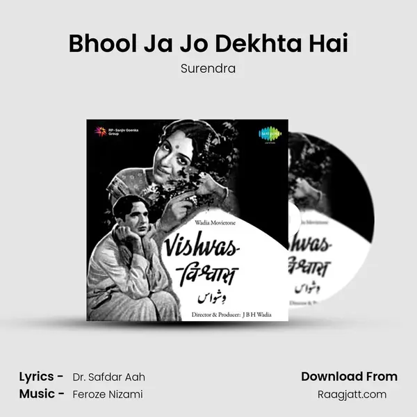 Bhool Ja Jo Dekhta Hai - Surendra album cover 