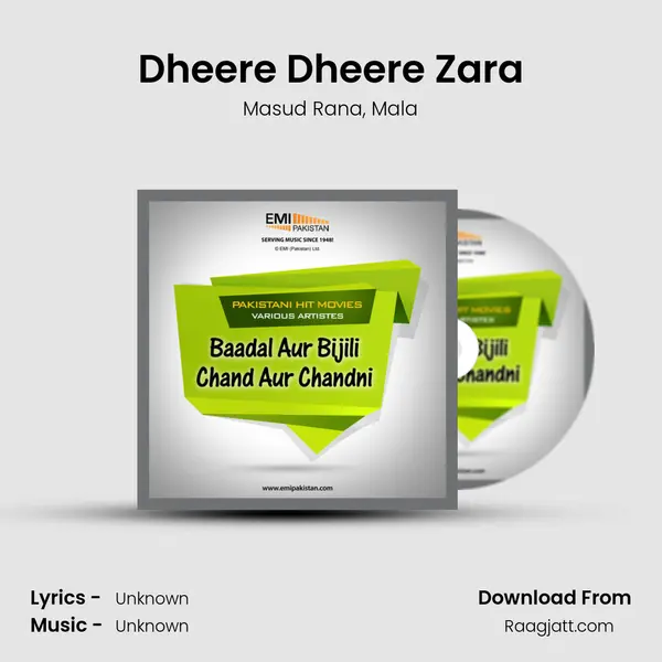 Dheere Dheere Zara - Masud Rana album cover 