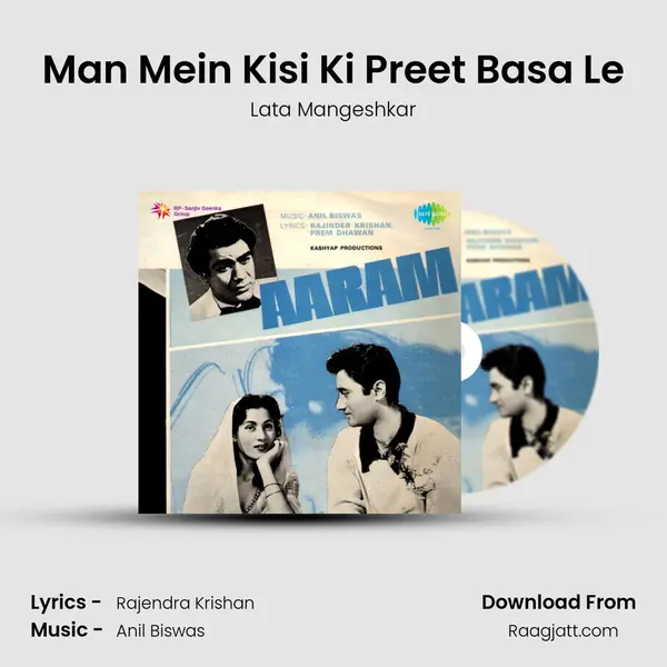 Man Mein Kisi Ki Preet Basa Le - Lata Mangeshkar album cover 