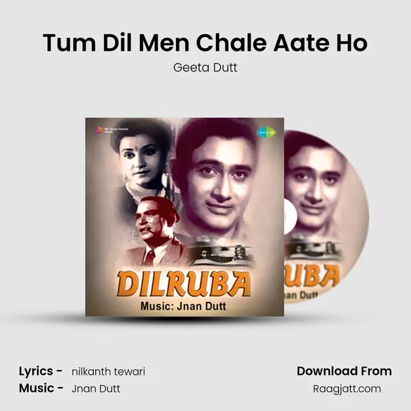 Tum Dil Men Chale Aate Ho - Geeta Dutt album cover 