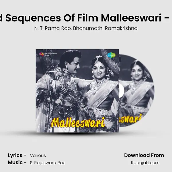 Songs And Sequences Of Film Malleeswari - Medley - 1 - N. T. Rama Rao album cover 