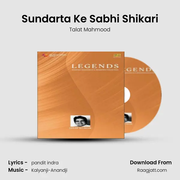 Sundarta Ke Sabhi Shikari - Talat Mahmood album cover 