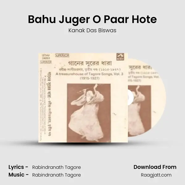 Bahu Juger O Paar Hote - Kanak Das Biswas album cover 