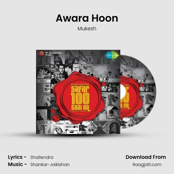 Awara Hoon - Mukesh album cover 