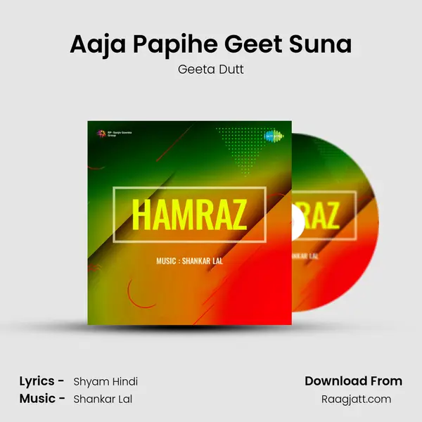 Aaja Papihe Geet Suna - Geeta Dutt album cover 