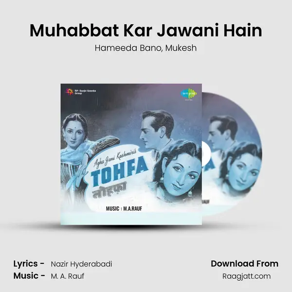 Muhabbat Kar Jawani Hain - Hameeda Bano album cover 