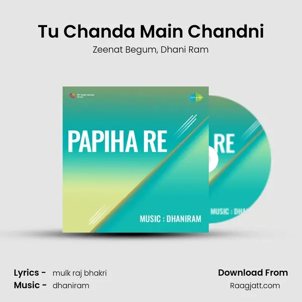 Tu Chanda Main Chandni - Zeenat Begum album cover 