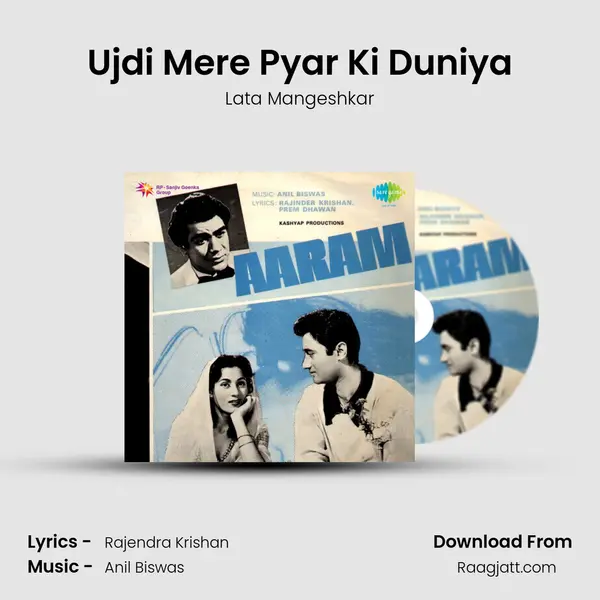 Ujdi Mere Pyar Ki Duniya - Lata Mangeshkar album cover 