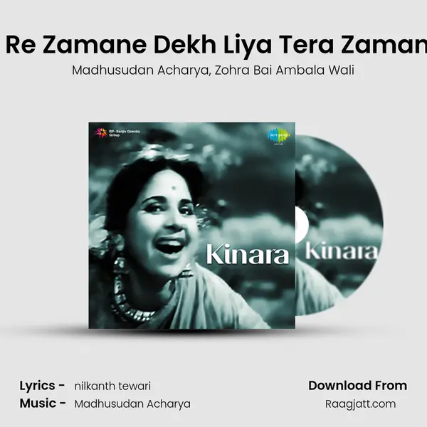 O Re Zamane Dekh Liya Tera Zamana - Madhusudan Acharya album cover 