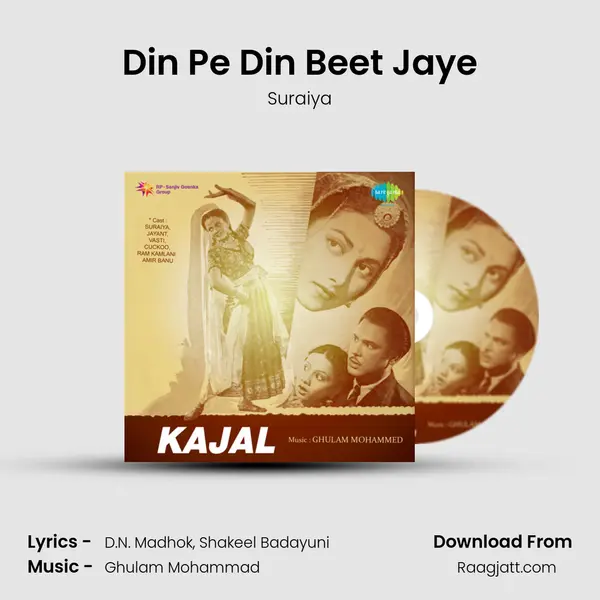 Din Pe Din Beet Jaye - Suraiya album cover 