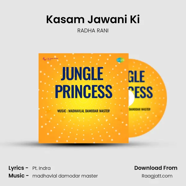 Kasam Jawani Ki - RADHA RANI album cover 