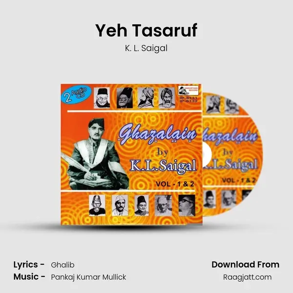 Yeh Tasaruf - K. L. Saigal album cover 