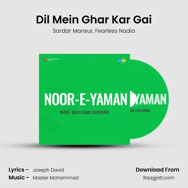 Dil Mein Ghar Kar Gai - Sardar Mansur album cover 