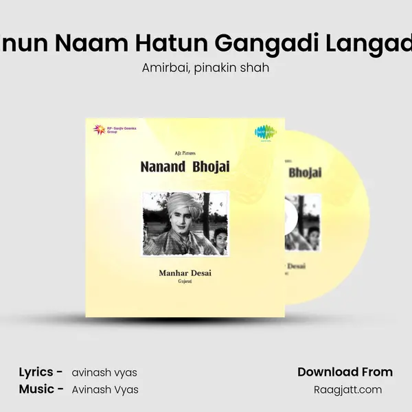 Enun Naam Hatun Gangadi Langadi - Amirbai album cover 